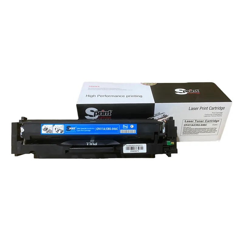 S Print CF411A (410A) CRG-046 Cyan Toner