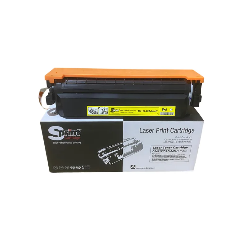 S Print CF412X (410X) CRG-046H Yellow Toner
