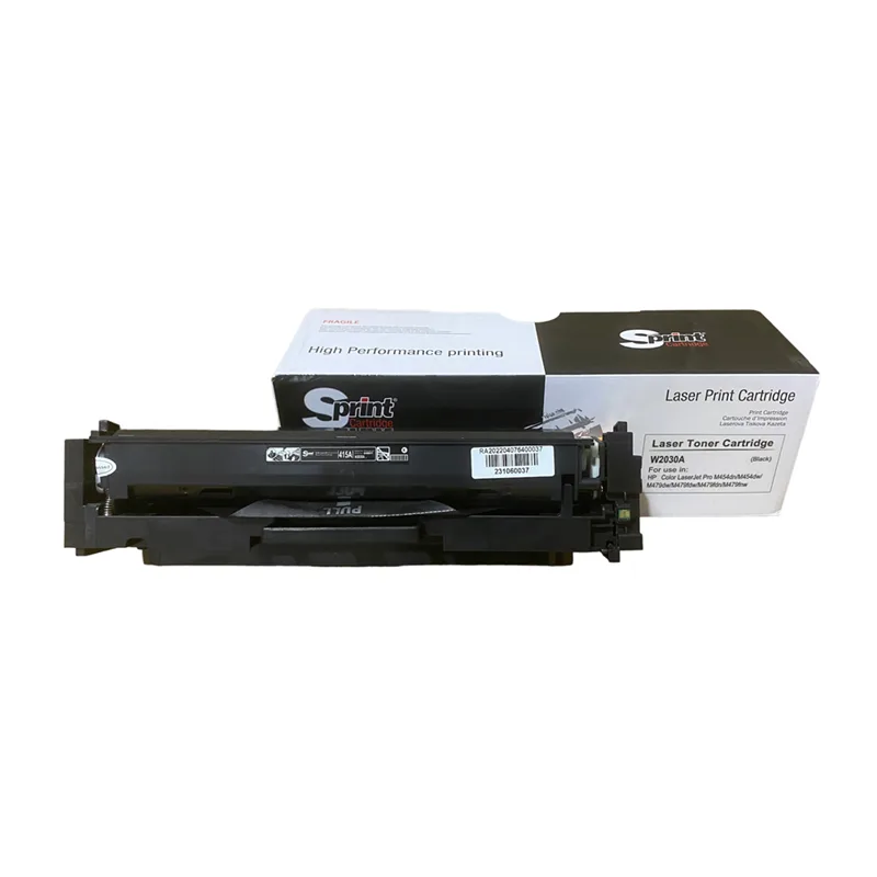 S Print W2030A (415A) / W9090MC Black Toner - Çipli