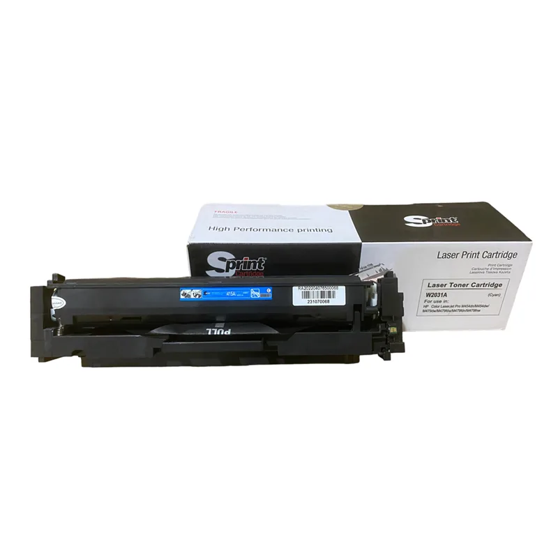 S Print W2031A (415A) / W9091MC Cyan Toner - Çipli