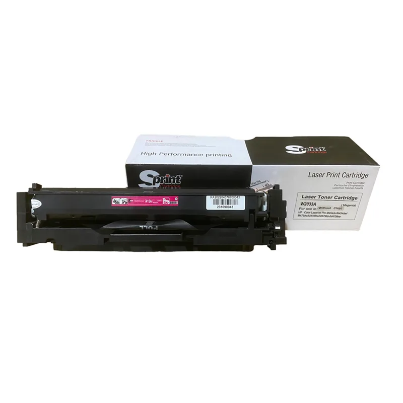 S Print W2033A (415A) CRG-055 Magenta Toner (Çipsiz)