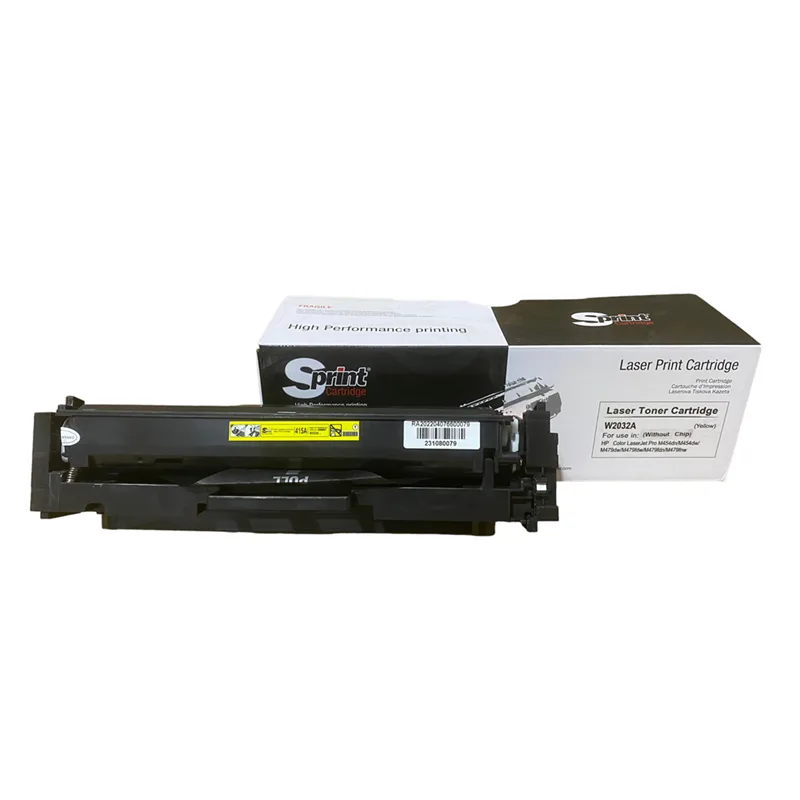 S Print W2032A (415A) CRG-055 Yellow Toner (Çipsiz)
