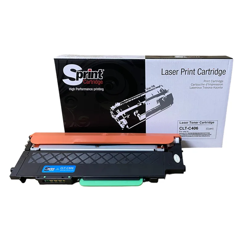 S Print CLT-C406 Cyan Toner