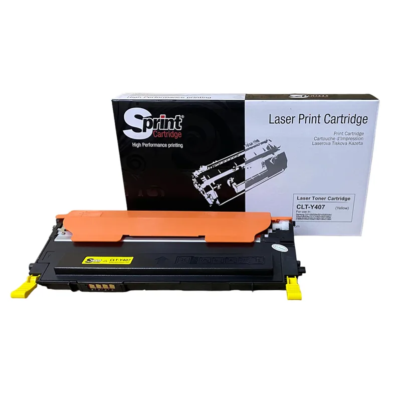 S Print CLP320/325 (MLT-Y407) Yellow Toner