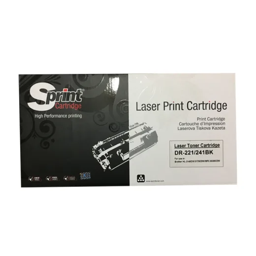 S Print DR-221 / DR-241 / DR-261 Black  Drum Unit