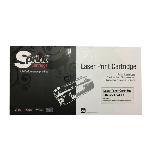 S Print DR-221 / DR-241 / DR-261 Yellow  Drum Unit