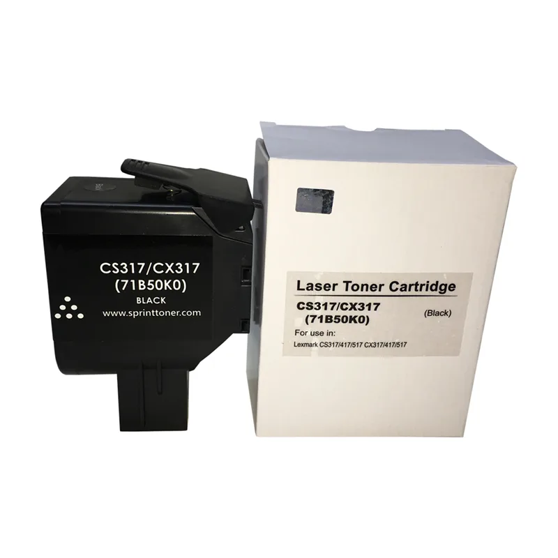 S Print CS317/417/517-CX317/417/517 Black Toner