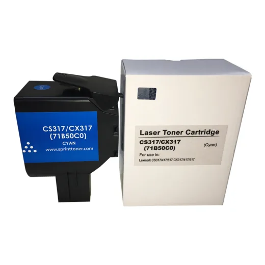 S Print CS317/417/517-CX317/417/517 Cyan Toner
