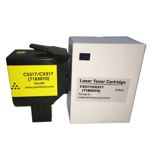 S Print CS317/417/517-CX317/417/517 Yellow Toner