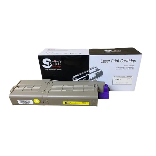 S Print C532 / C542 / MC563 / MC573 Yellow Toner