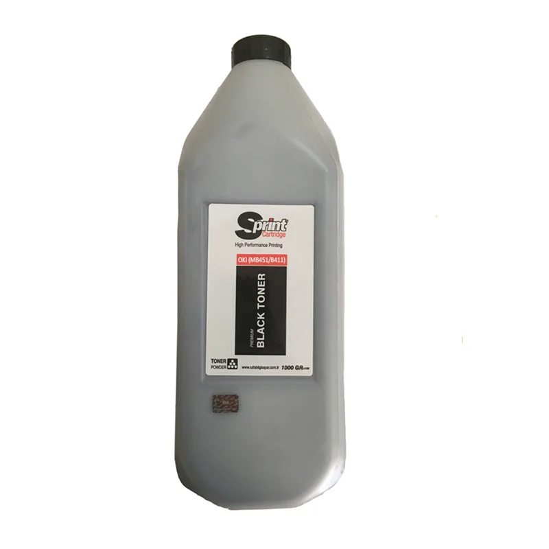 S Print OKI Renkli Toner Tozu - Black (500 GR)