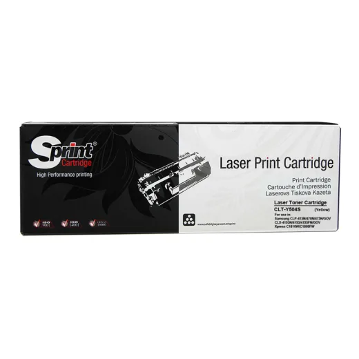 S Print CLT-Y504S Yellow Toner
