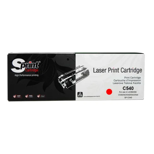 S Print C540/C543/C544/X543/X544 Magenta Toner