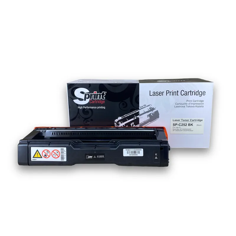 S Print SP-C252 / SP-C262 Black Toner