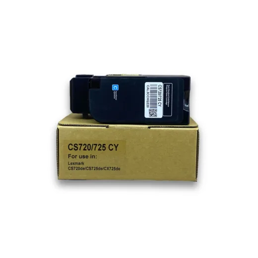 S Print CS720 / CS725 / CX725 Cyan Toner