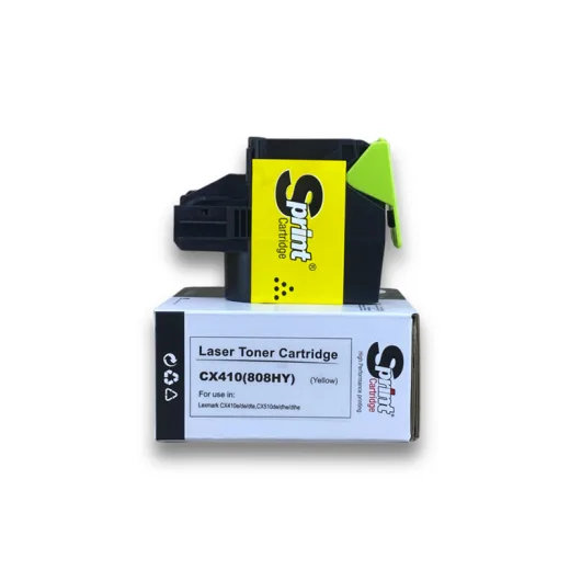 S Print CX410/CX510 (80C8HY0) Yellow Toner