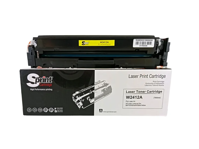 S Print W2412A (216A) Yellow Toner - Çipli