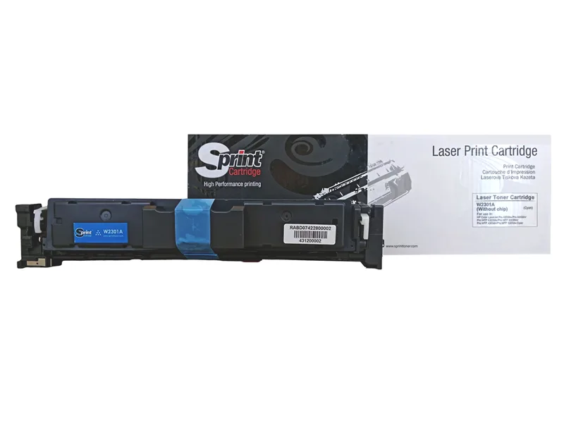 S Print W2301A (230A) Cyan Toner - Çipsiz