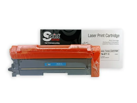 S Print TN-871 Cyan Toner - Çipli