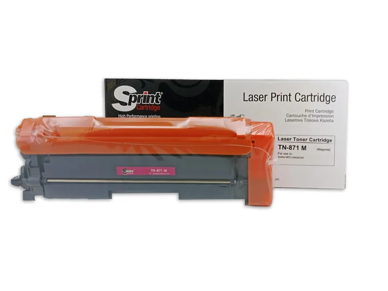S Print TN-871 Magenta Toner - Çipli