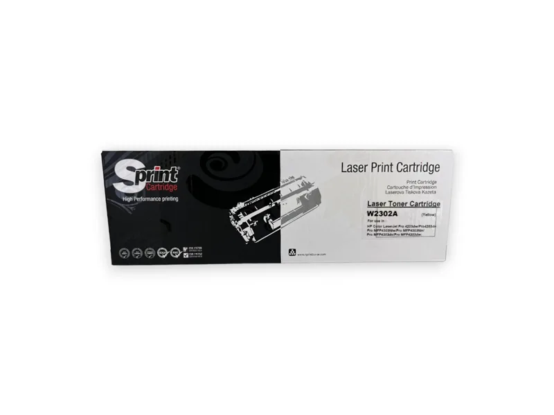 S Print W2302A (230A) Yellow Toner - Çipli