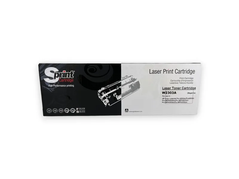 S Print W2303A (230A) Magenta Toner - Çipli