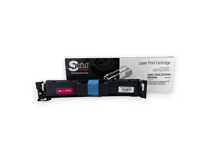S Print W2303A (230A) Magenta Toner - Çipsiz