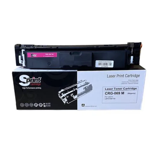 S Print CRG-069 Magenta Toner - Çipli