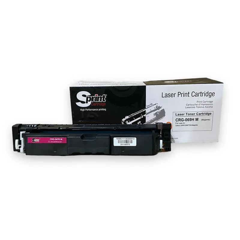 S Print CRG-069H Magenta Toner - Çipli