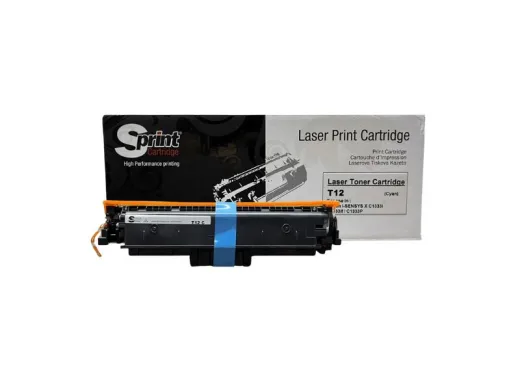 S Print T12 Cyan Toner - Çipli