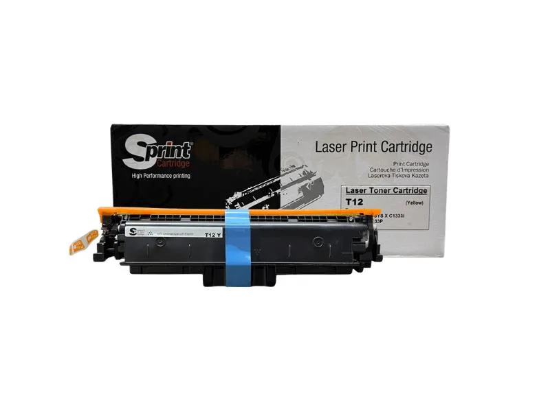 S Print T12 Yellow Toner - Çipli