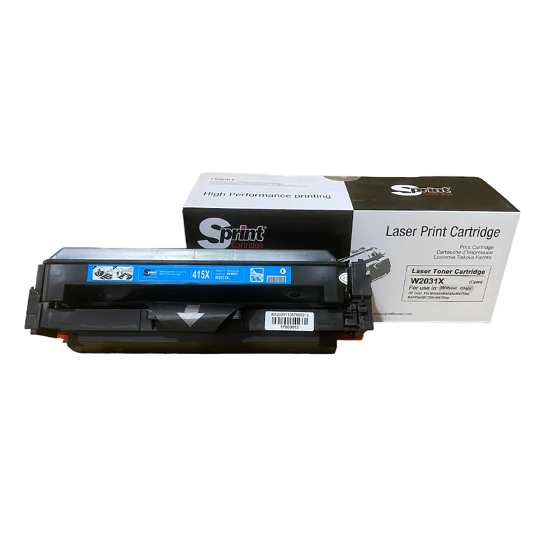 S Print W2031X (415X) CRG-055H Cyan Toner (Çipsiz)