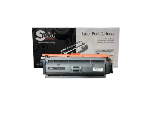 S Print T10 Black Toner - Çipli