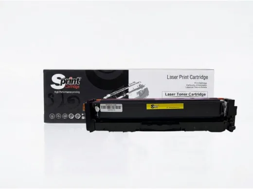S Print CRG-075 Yellow Toner - Çipli