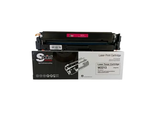 S Print W2213X (207X) Magenta Toner - Çipli