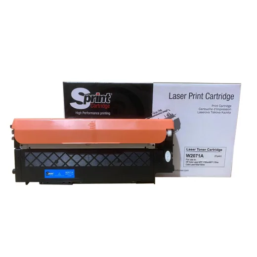 S Print W2071A (117A) Cyan Toner - Çipli