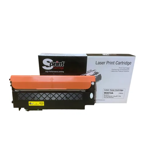 S Print W2072A (117A) Yellow Toner - Çipli