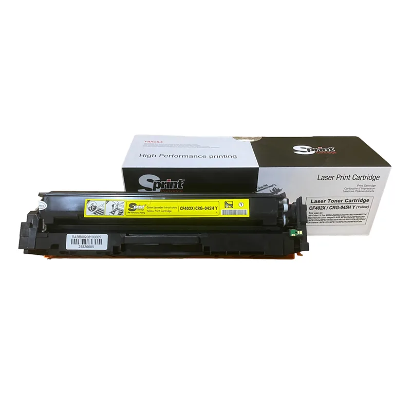 S Print CF402X (201X) / CRG-045H Yellow Toner