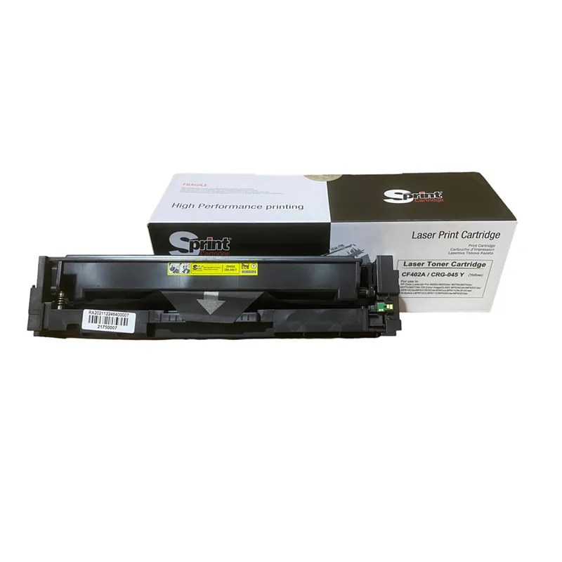 S Print CF402A (201A) / CRG-045 Yellow Toner