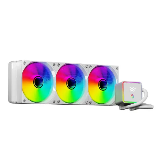 Frisby FCL-360W ARGB 360 Liquid Cooler White