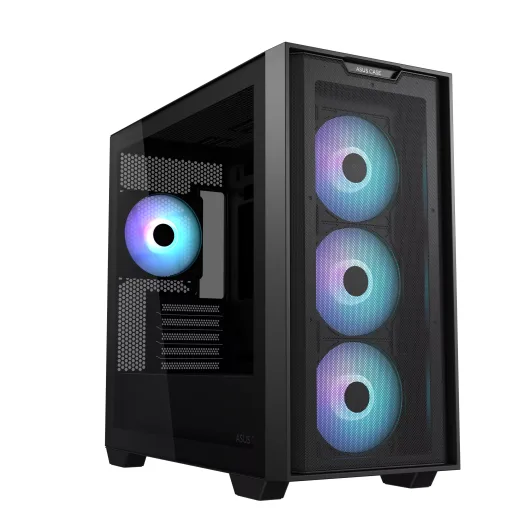 ASUS A21 Plus 360 MM Soğutucu Alani 380 MM Uzunluguna Kadar Ekran Kartı 4XFAN RGB Midtower