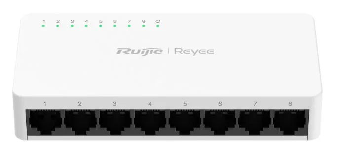 Ruijie-Reyee RG-ES08G-L 8-PORTLU 10/100/1000 Mbps Gigabit Switch