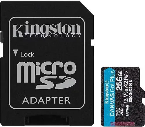 Kingston SDCG4/256GB 256GB Microsd Canvas GO+ 200 MB/S