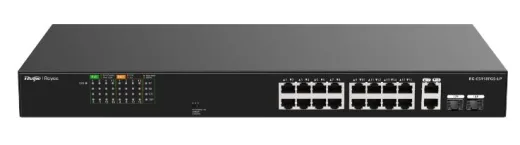 Ruijie Reyee RG-ES118FGS-LP 16 Port 10/100 16 Port POE 2XCOMBO Uplink 120W Yönetilemez