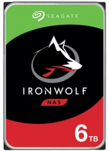 Seagate Ironwolf 6TB 256MB SATA3 180TB/Y NAS (ST6000VN006)
