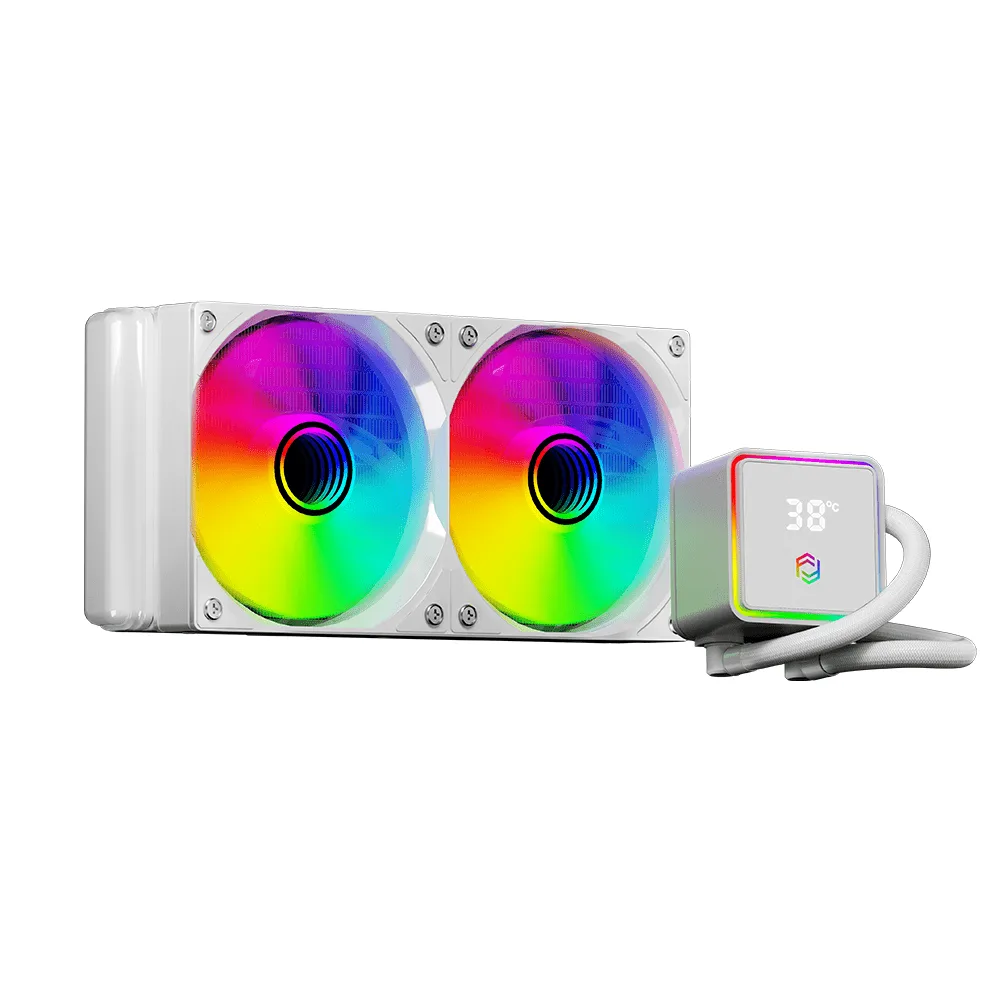 Frisby FCL-240W ARGB 240 Liquid Cooler White