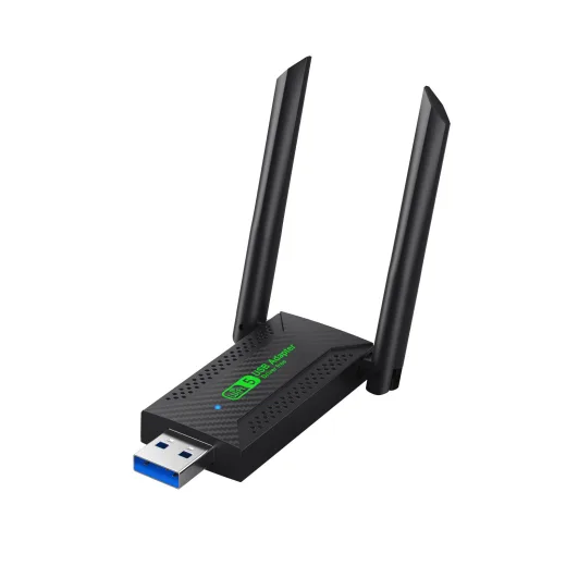 Everest Everlink EWA600 600Mbps 2.4GHz/5GHz WIFI-5 AC600 RTL8811 2*2DBI Antenli USB Kablosuz