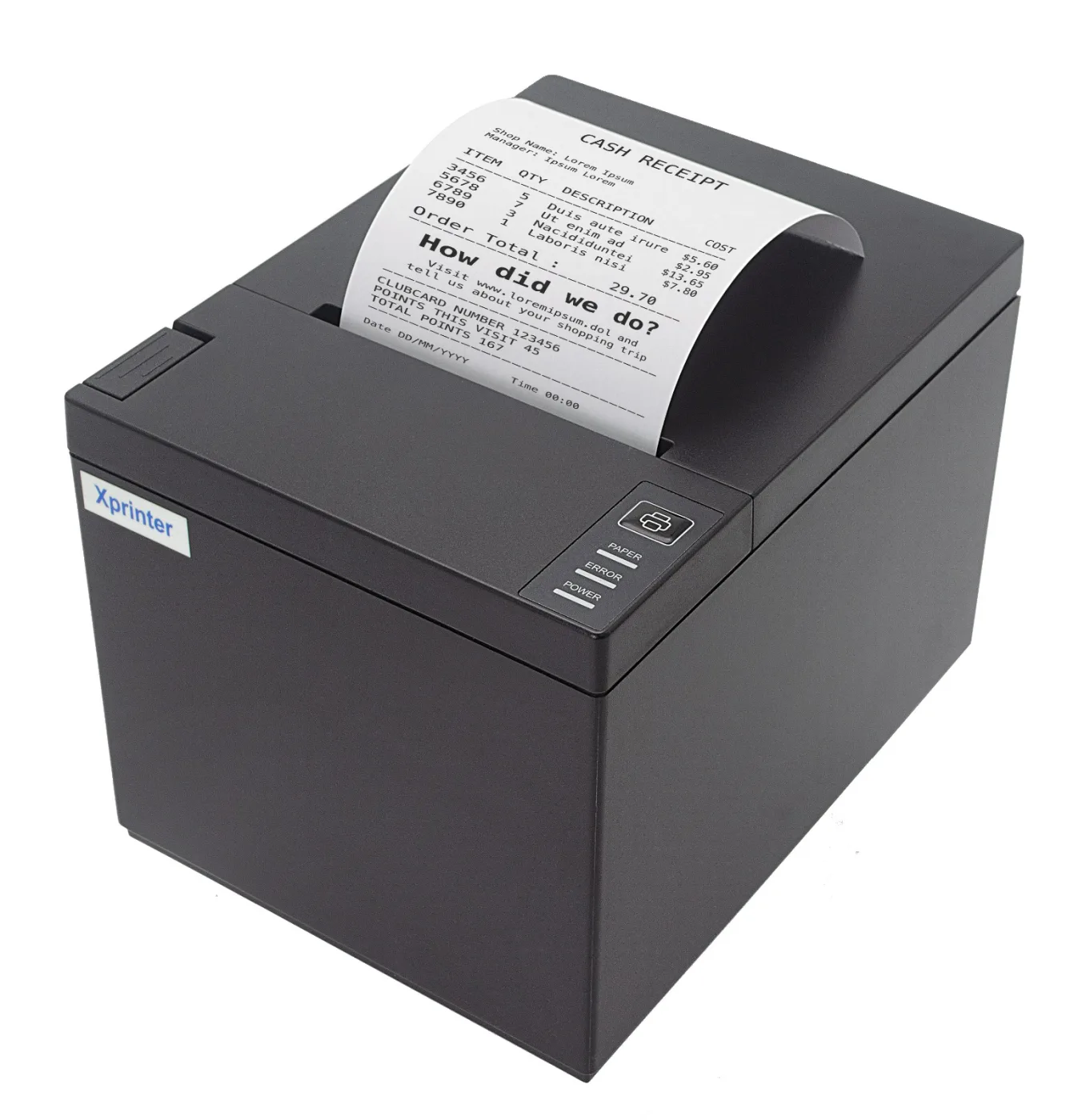 Xprinter XP-Q807K 230MM Direk Termal Fis Yazıcı USB/Ethernet