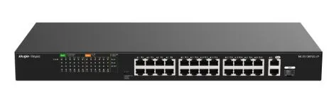 Ruijie Reyee RG-ES126FGS-LP 24 Port FE POE 180W +2GE +1COMBO Yönetilemez Switch