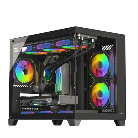 James Donkey Stark S700 3XARGB Temperli Cam 650W 80+ Bronze Siyah Gaming (Oyuncu) Kasa